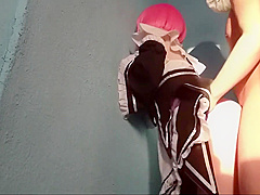 Maid Ram loves sex. Cosplay Re: Zero