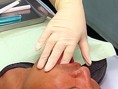 Dentist Femdom Gloved Handjob 1