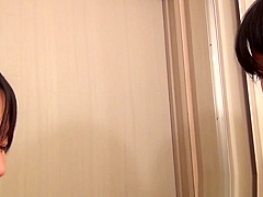 Asian lesbians rubbing their pussies