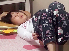 Cute little asian slut with small tits