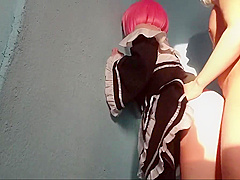 Maid Ram loves sex. Cosplay Re: Zero