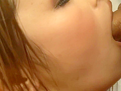 Schoolgirl Yukina Mori gets double penetration in group sex