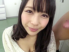 shes fondling her wet pussy as she sucks a cock