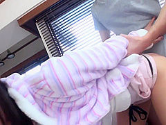 Crazy sex video Brunette hot full version