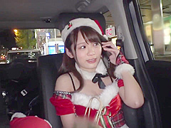 Cute Japanese Christmas Costume Cosplay Sexy Babe