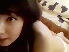 Horny xxx movie Brunette hottest , watch it