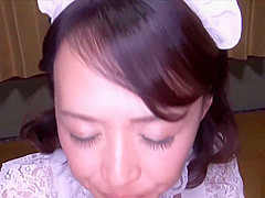 安野由美 メイドごっくん