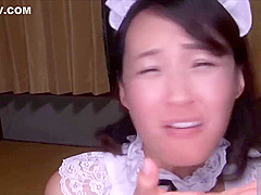 安野由美 メイドごっくん