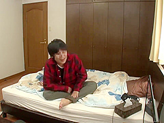 Mizuno Asahi hiding in wardrobe