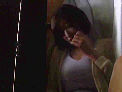 Mizuno Asahi hiding in wardrobe