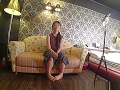 Horny xxx video Brunette new only here