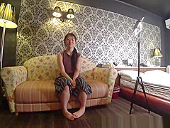 Horny xxx video Brunette new only here