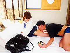 Incredible porn video Brunette new only here