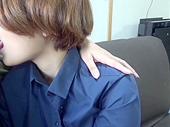 JAV star Reiko Kobayakawa in Lesbian Nanpa