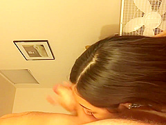 Small Titted Chick Takes Two Black Cocks