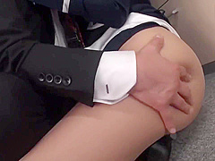 SSNI-454 蒸れたパンスト匂う不倫残業 葵つかさ