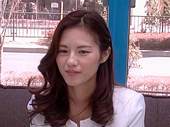 A Japanese Classy Housewifes Cheating Fuck In Magic Mirror Bus