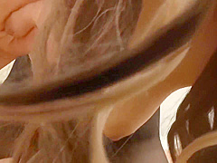 HORNY PANTYHOSE OFFICE LADY CAN'T WAIT FUCKING HER BOSS