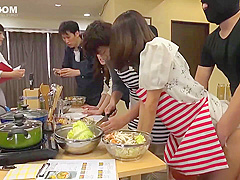 jav ass fuck while cooking