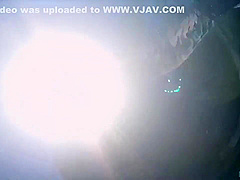 Japanese brunette, Marica Hase is giving a blowjob to Jason Brown before having interracial sex