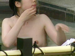 高画質露天風呂盗撮 z女の湯 其の1