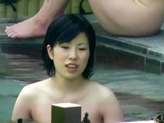 高画質露天風呂盗撮 z女の湯 其の1