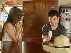 ど田舎の夏はヤルことがなくて隣の巨乳お姉さんの誘惑に乗っかり毎日じっとり汗だく交尾 羽咲みはる ssni794