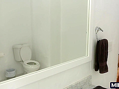 Skinny 38yo Cougar Finds Morning Wood