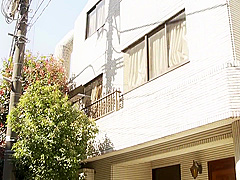 the husband is a villain, the wife is a spy