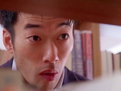 Big tits fuck in the Library