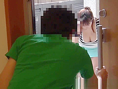 MARLBOROQUEENSEX - Naho Hazuki Asian model exposes huge hooters to male friend