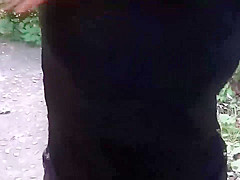 Fuck doggystyle Chinese model babe on mountain