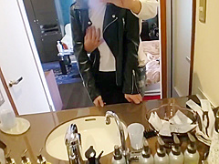 Kissing Magical Slender Nice Ass Clothing Series Professional Vaginal Cum Shot