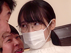 Masked housewife blackmailed into creampie group sex - jav [KIMU-006]