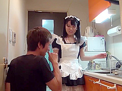 Araki Mai I Also Had My Dick Cleaned By A Housekeeping Service Wearing Maid Clothes