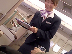 JAV - oppai flight attendants forced to join the mile high club (nhdtb 265b)