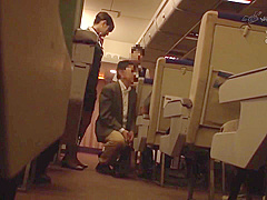 JAV - oppai flight attendants forced to join the mile high club (nhdtb 265b)