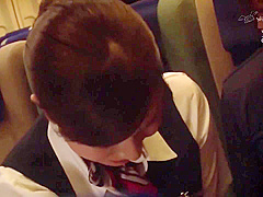 JAV - oppai flight attendants forced to join the mile high club (nhdtb 265b)