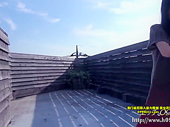 Naughty Rino Mitsuzuka 44 Year Old Rooftop Because The Weather May Be