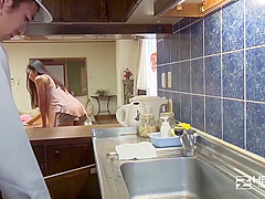 Ryu Eba The Finest Beauty Wife Wait For The Late Husband On The Way Home Today Overflowing From The Whole Body