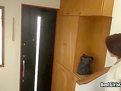 Japanese cougar is using every opportunity to have casual sex or masturbate with a sex toy