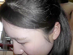 Exotic Beauty Miki Of The Quarter A 20 Year Old Shaved Girl Challenges Her First Gonzo