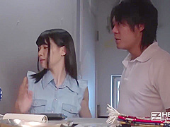 Fitting The Trial Sex In The Temple Hakusaki Aoi