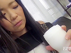 Yuuna Mizuno Help Me Cum Pussy Vs Male Masturbation Device