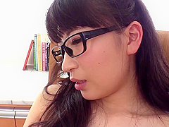 Ultra Erotic Tutor Has Is Crazy I Will Not Remove My Glasses Even If I Take Off My Pants Erotic Clever Tutor Hikaru Tsukimura