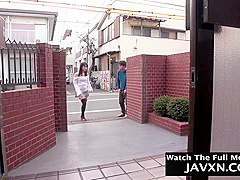 Japanese brunetteis often having sex with her best friends boyfriend, because it feels so good