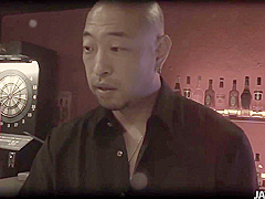 Sexy Barmaid Rino Asuka Goes Home With A New Friend