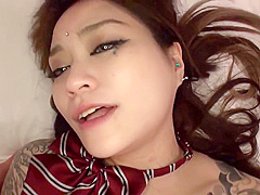Tokiwa Jav Hd It Was Funny To Wear Her Uniform On Her Whole Body Tattoo