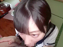 【高清】美女口爆 / japanese teen blowjob