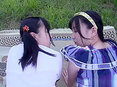 Petite Idol Azuki And Friends Get Ambushed On A day Out In The Country Very Cute Teens